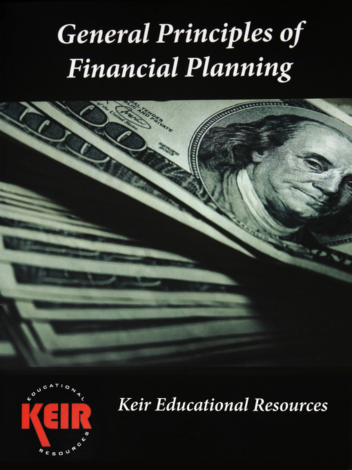 Title details for General Principles of Financial Planning Textbook by John Keir - Available